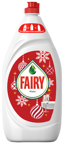 Fairy Fairy Vaatwasmiddel Mint 1,35L Kersteditie Fairy Fairy Vaatwasmiddel Mint 1,35L Kersteditie