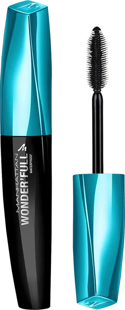 Manhattan Manhattan Mascara Wonder’full Waterproof – 001 Black, 11 ml voor volumineuze en lange wimpers