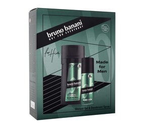 Bruno Banani Bruno Banani Made for Men Geschenkset –  Deospray 150ml + Showergel 250 ml Bruno Banani Bruno Banani Made for Men Geschenkset –  Deospray 150ml + Showergel 250 ml