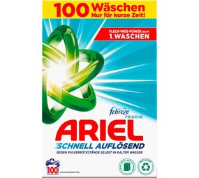 Ariel Ariel Waspoeder Febreze 100 Wasbeurten