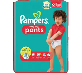 Pampers Pampers Baby Dry Pants Gr.6 Extra Large 14-19kg Single Pack 20 stk