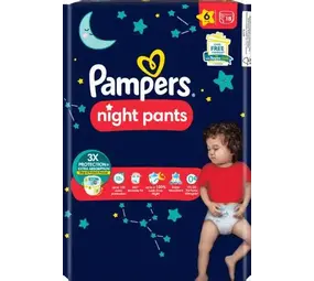 Pampers Pampers Night Pants Gr. 6 Single Pack 18 Stk Pampers Pampers Night Pants Gr. 6 Single Pack 18 Stk