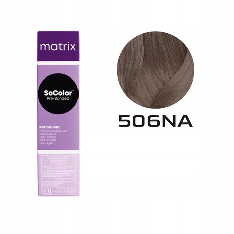 Matrix Matrix SoColor 506NA Extra Dekking Donkerblond Natuur As - 90ml Matrix Matrix SoColor 506NA Extra Dekking Donkerblond Natuur As - 90ml