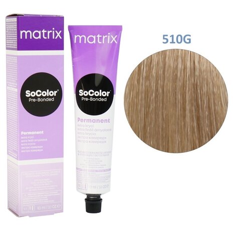 Matrix Matrix SoColor 510G – Extra Licht Blond Goud 90 ml Matrix Matrix SoColor 510G – Extra Licht Blond Goud 90 ml