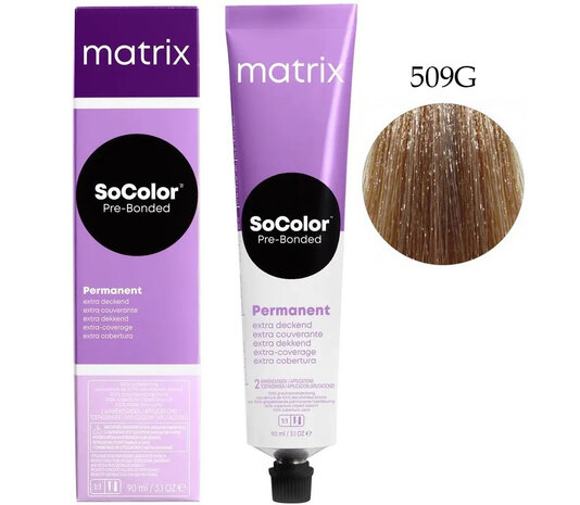 Matrix Matrix SoColor 509G – Licht Blond Goud 90 ml