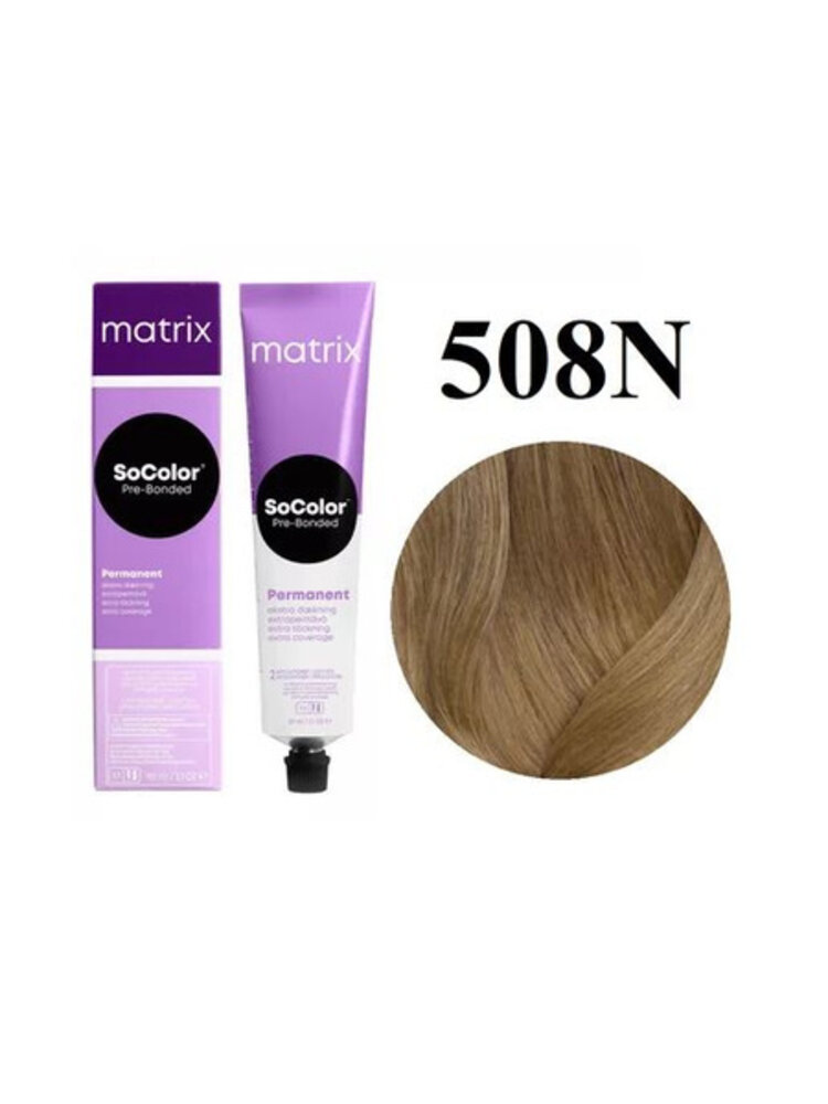 Matrix Matrix SoColor 508N – Donker Blond Natuur 90 ml Matrix Matrix SoColor 508N – Donker Blond Natuur 90 ml