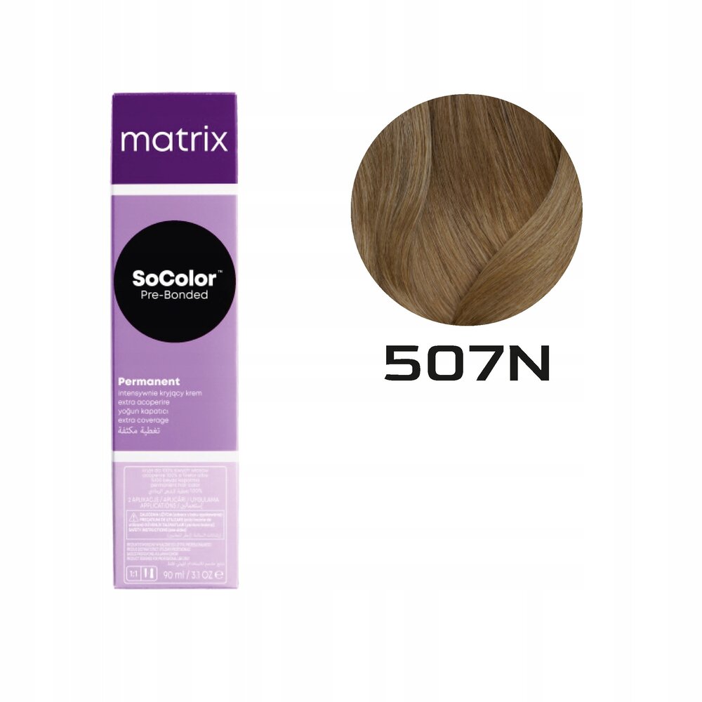 Matrix Matrix SoColor 507G Extra Dekking Medium Blond Goud - 90ml
