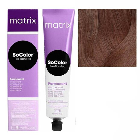 Matrix Matrix SoColor 507AV Middelblond As Violet Extra Grijsdekkend - 90ml