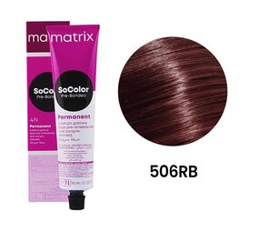 Matrix Matrix SoColor 506RB Donkerblond Rood Bruin Extra Grijsdekkend - 90ml Matrix Matrix SoColor 506RB Donkerblond Rood Bruin Extra Grijsdekkend - 90ml