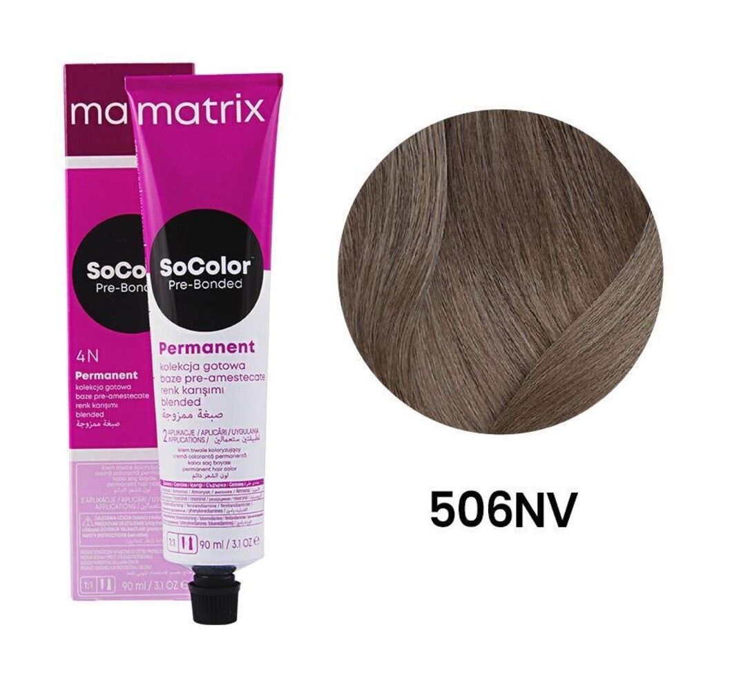 Matrix Matrix SoColor  506NW Donkerblond Natuurlijk Warm Extra Grijsdekkend - 90ml