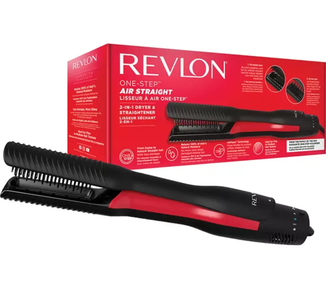 REVLON Revlon One-Step Air Straight – 2-in-1 Föhn en Stijltang voor Snel en Glad Haar REVLON Revlon One-Step Air Straight – 2-in-1 Föhn en Stijltang voor Snel en Glad Haar