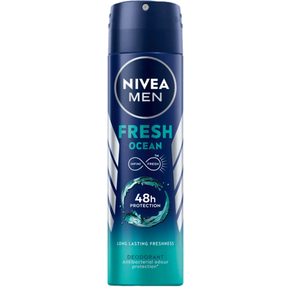 Nivea Nivea Men Deodorant Spray Fresh Ocean 150ml