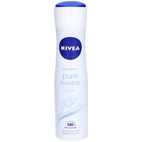 Nivea Nivea Pure Invisible Deodorant Spray 48h 150 ml Nivea Nivea Pure Invisible Deodorant Spray 48h 150 ml