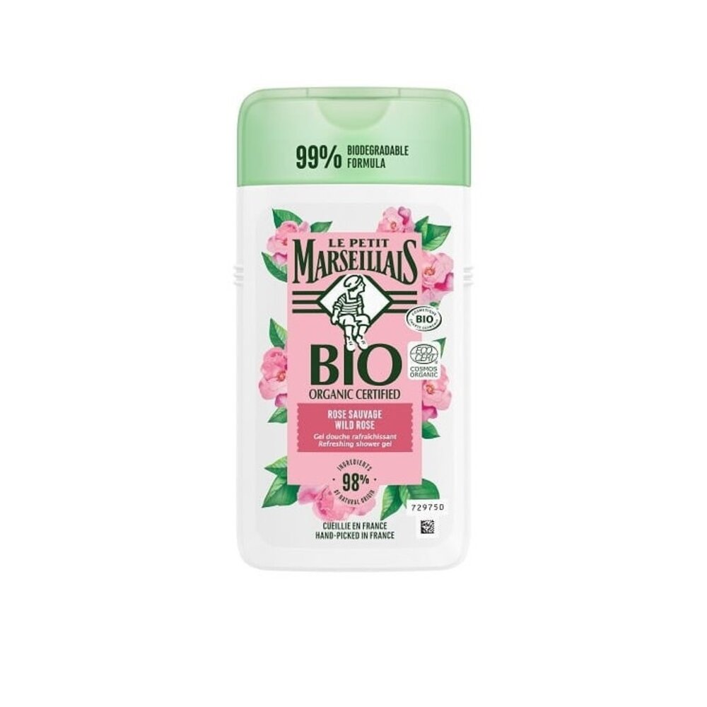Le Petit Marseillais Le Petit Marseiliais Bio Douchegel Wilde Roos 250 ml Le Petit Marseillais Le Petit Marseiliais Bio Douchegel Wilde Roos 250 ml