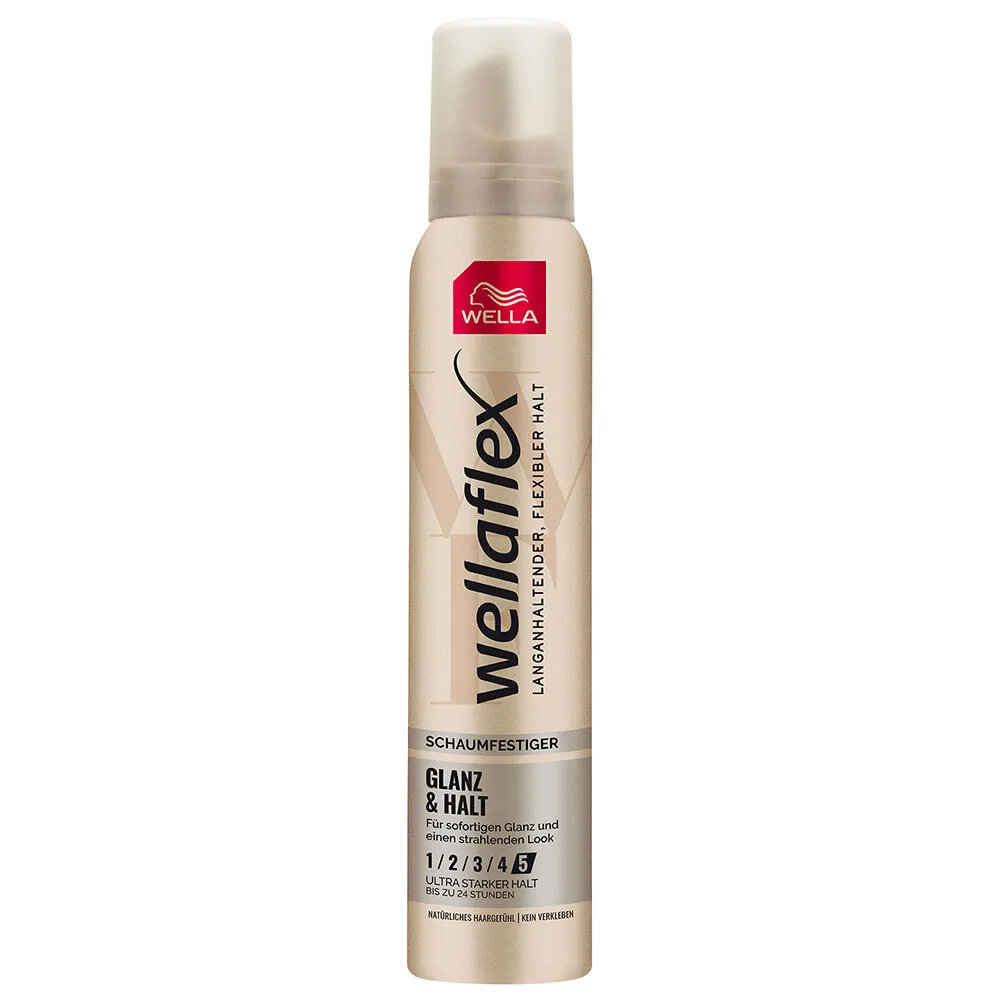 Wella Wella Flex Mousse 5 Shine & Hold 200 ML Wella Wella Flex Mousse 5 Shine & Hold 200 ML