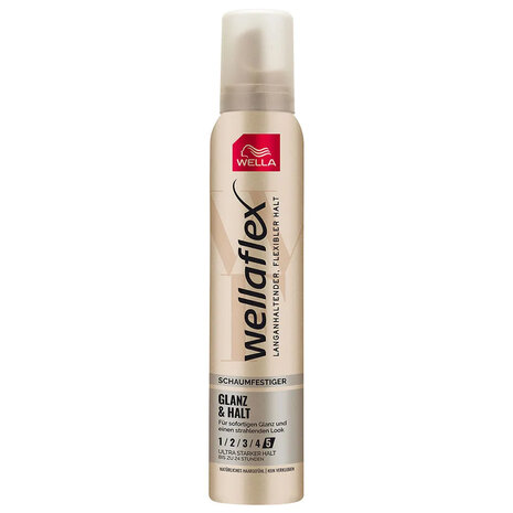 Wella Wella Flex Mousse 5 Shine & Hold 200 ML Wella Wella Flex Mousse 5 Shine & Hold 200 ML