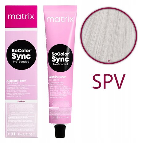 Matrix Matrix SoColor Sync Pre-Bonded Alkaline Toner SPV – 90 ml | Professionele Toner Matrix Matrix SoColor Sync Pre-Bonded Alkaline Toner SPV – 90 ml | Professionele Toner