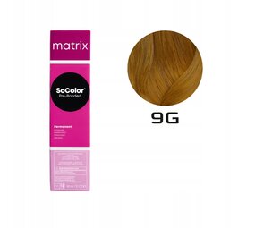 Matrix Matrix SoColor Pre-Bonded 9G Zeer Licht Blond Goud – 90 ml