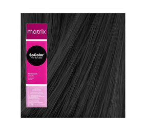 Matrix Matrix SoColor Pre-Bonded 1A Blauw Zwart As – Permanente Haarkleuring 90 ml