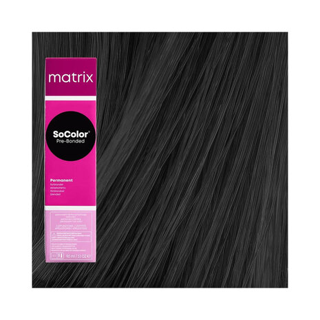 Matrix Matrix SoColor Pre-Bonded 1A Blauw Zwart As – Permanente Haarkleuring 90 ml