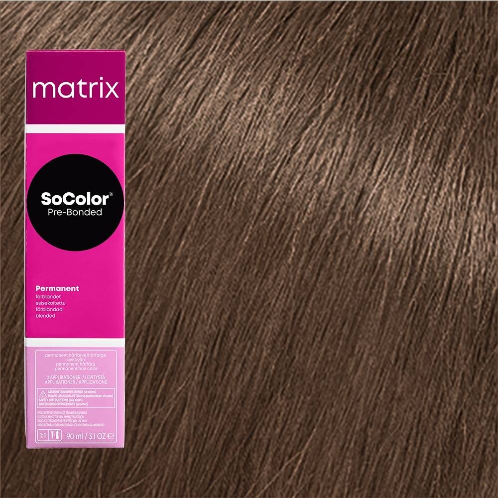 Matrix Matrix SoColor Pre-Bonded 6NV Donkerblond Natuur-Violet – Permanente Haarkleuring 90 ml