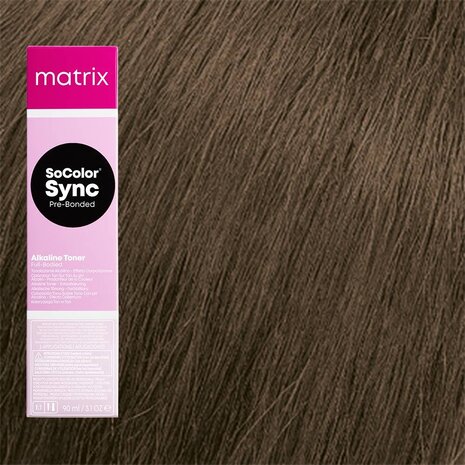 Matrix Matrix SoColor Sync Pre-Bonded 6A Donkerblond As – Toner / Haarverf 90 ml