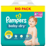 Pampers Pampers Baby Dry Gr. 4+ Maxi Plus (10-15kg) Big Pack 62 Stk. Pampers Pampers Baby Dry Gr. 4+ Maxi Plus (10-15kg) Big Pack 62 Stk.