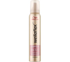 Wella Wellaflex Mousse Sensitive Strong Hold – 200 ml Wella Wellaflex Mousse Sensitive Strong Hold – 200 ml
