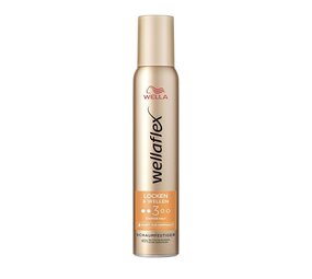 Wella Wellaflex Mousse Krullen & Golven Sterkte 3 200ml Wella Wellaflex Mousse Krullen & Golven Sterkte 3 200ml