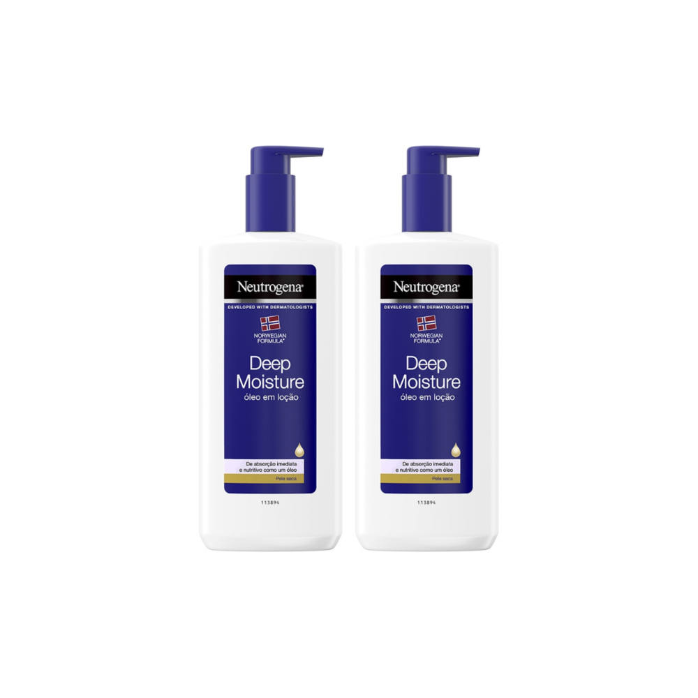 Neutrogena Neutrogena Deep Moisture Bodylotion Duo Pack – 2x250 ml Neutrogena Neutrogena Deep Moisture Bodylotion Duo Pack – 2x250 ml