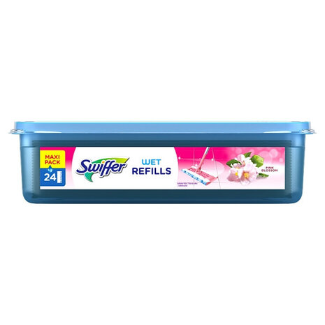 Swiffer Swiffer Vochtige Vloerdoekjes Navulling (24 stuks) Swiffer Swiffer Vochtige Vloerdoekjes Navulling (24 stuks)