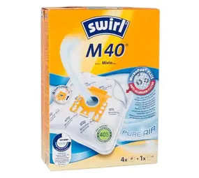 Swirl Swirl Stofzuigerzakken Set M40 Frische Action – 2 zakken + 2 geurparels Swirl Swirl Stofzuigerzakken Set M40 Frische Action – 2 zakken + 2 geurparels