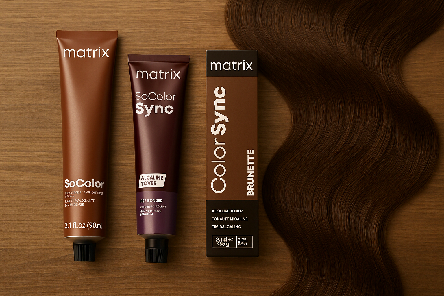 Ontdek de kracht van Matrix bruine haarverf Ontdek de kracht van Matrix bruine haarverf