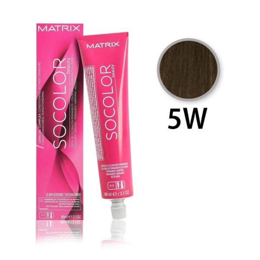 Matrix Matrix SoColor Licht Bruin Warm 5W 90ml Matrix Matrix SoColor Licht Bruin Warm 5W 90ml