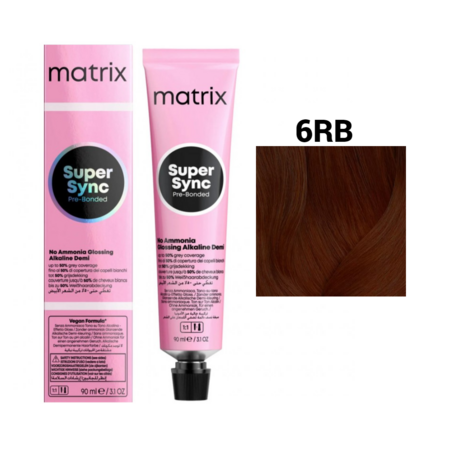 Matrix Matrix Super Sync Pre-Bonded 6RB/6.65 90ml Matrix Matrix Super Sync Pre-Bonded 6RB/6.65 90ml