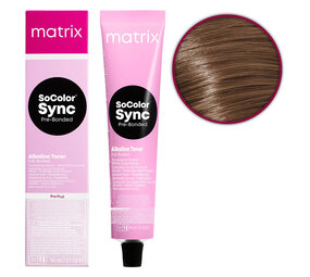 Matrix Matrix SoColor Sync Pre‑Bonded 6M – Donkerblond Mokka
