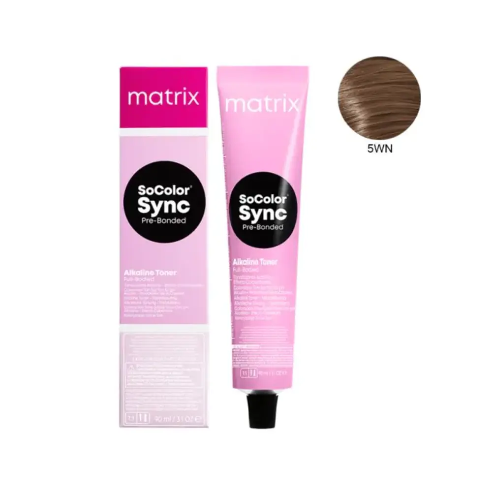 Matrix Matrix SoColor Pre-Bonded Tone-On-Tone 5WN 90ml Matrix Matrix SoColor Pre-Bonded Tone-On-Tone 5WN 90ml