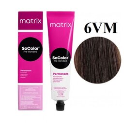 Matrix Matrix SoColor Pre‑Bonded 6VM – Donkerblond Violet Mokka