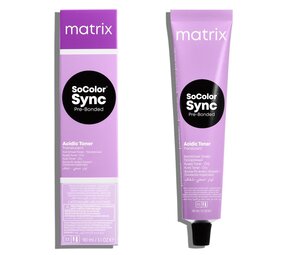 Matrix Matrix SoColor Sync Pre‑Bonded 8AA – Lichtblond Extra As (Sheer Steel)