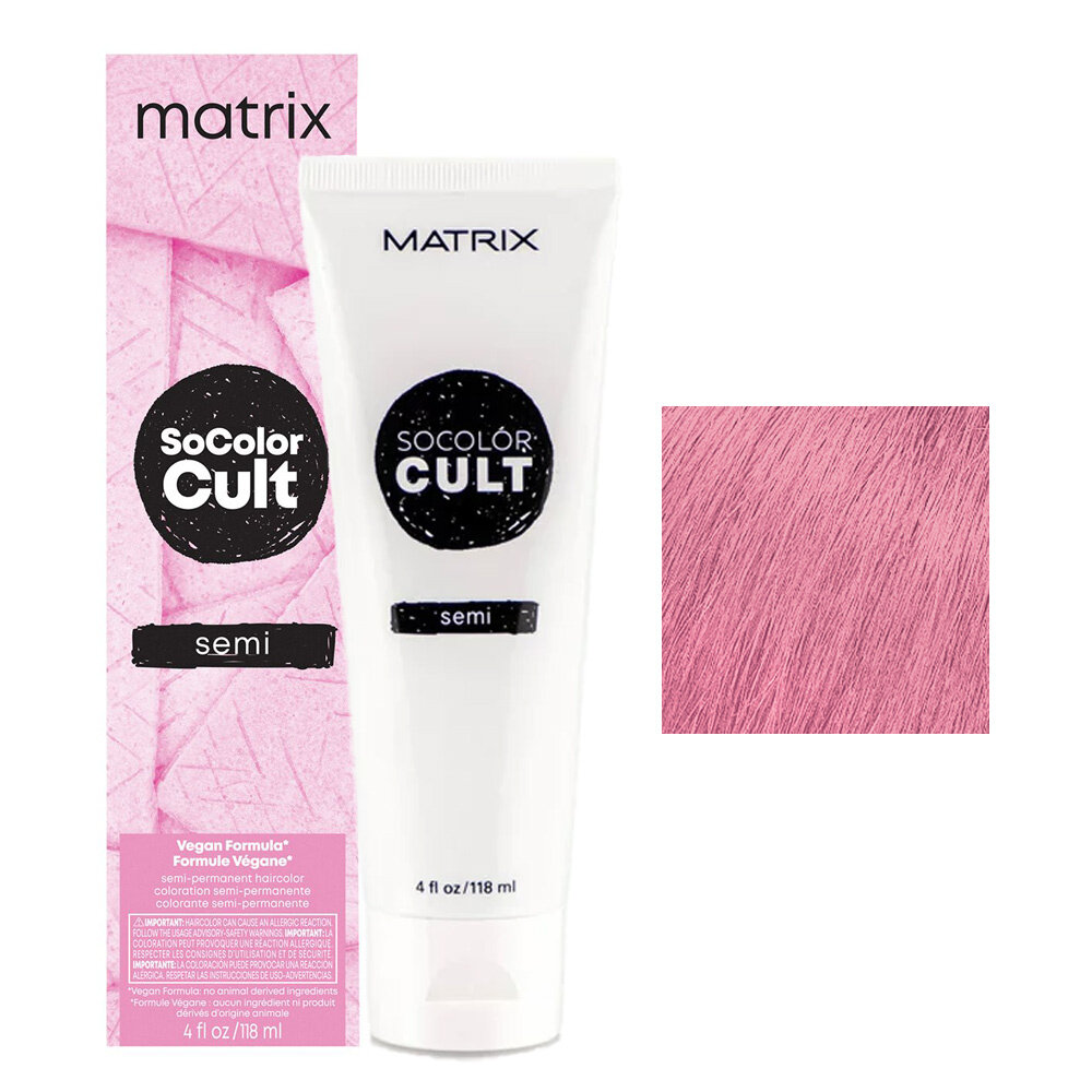 Matrix Matrix SoColor Cult Semi – Bubblegum Pink 118ml Matrix Matrix SoColor Cult Semi – Bubblegum Pink 118ml