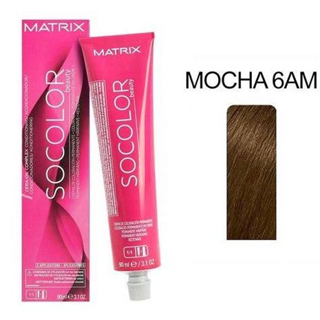 Matrix Matrix SoColor 6AM | Donkerblond As Mocha 90ml Matrix Matrix SoColor 6AM | Donkerblond As Mocha 90ml