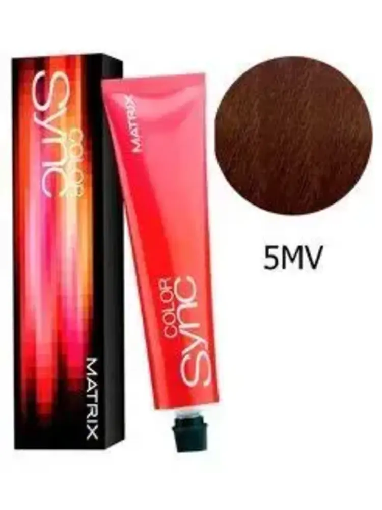 Matrix Matrix SoColor Sync 5MV | Donkerbruin Mocha Violet 90ml Matrix Matrix SoColor Sync 5MV | Donkerbruin Mocha Violet 90ml