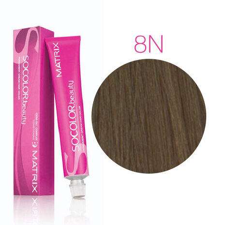 Matrix Matrix SoColor 8N | Lichtblond Natuur 90ml Matrix Matrix SoColor 8N | Lichtblond Natuur 90ml