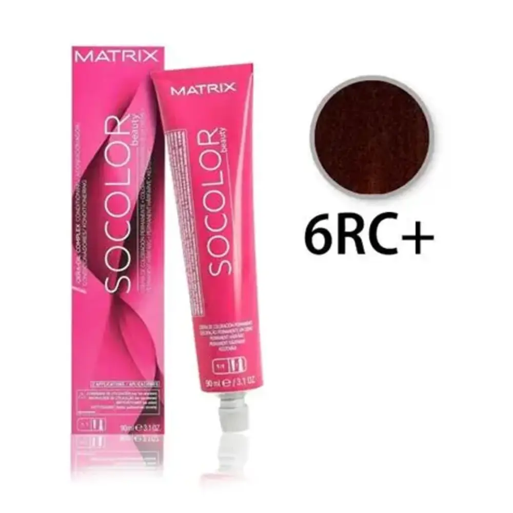 Matrix Matrix SoColor 6RC+ | Donkerblond Rood Koper Plus 90ml Matrix Matrix SoColor 6RC+ | Donkerblond Rood Koper Plus 90ml