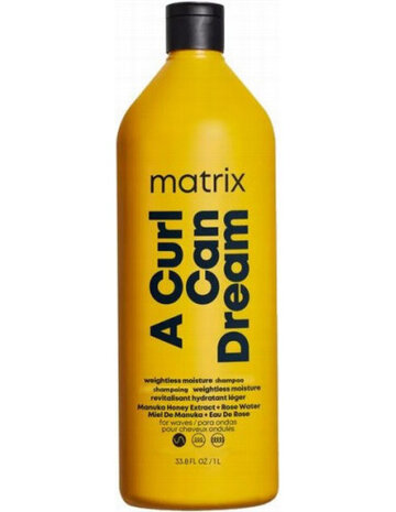 Matrix Matrix A Curl Can Dream Weightless Moisture Shampoo 1000ml Matrix Matrix A Curl Can Dream Weightless Moisture Shampoo 1000ml
