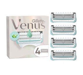 Gillette Gillette Venus Satin Care Huid & Schaamhaar Scheermesjes 4 stuks Gillette Gillette Venus Satin Care Huid & Schaamhaar Scheermesjes 4 stuks