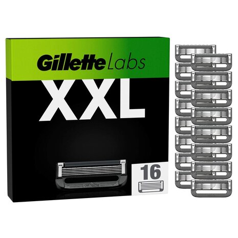 Gillette Gillette Labs Navulmesjes 16 Stuks