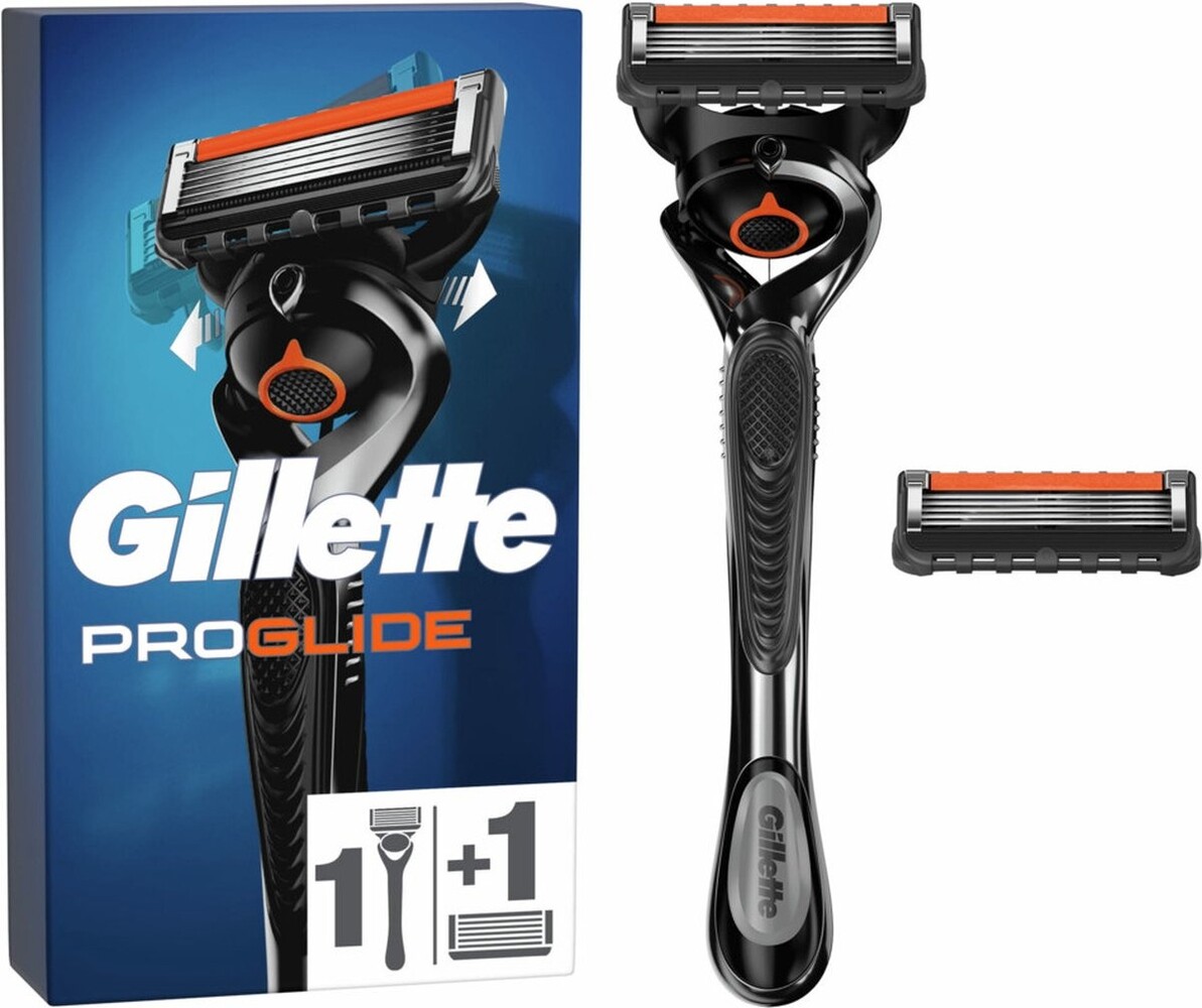 Gillette Gillette Fusion5 ProGlide Scheerhouder - Met 2 Mesjes Gillette Gillette Fusion5 ProGlide Scheerhouder - Met 2 Mesjes