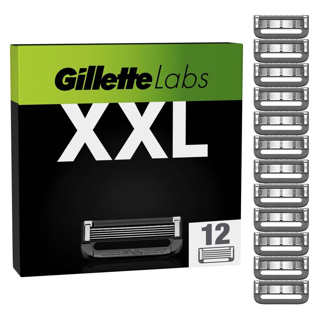 Product afbeelding van Gillette Labs scheermesjes - 12 stuks
