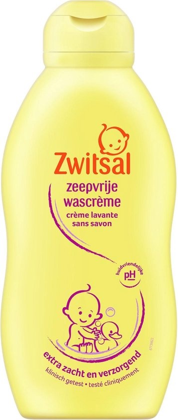 Zwitsal Zwitsal Wascrème Zeepvrij 200 ml